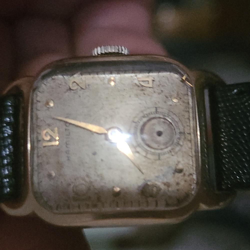 10 Karat Gold Filled Vintage Hamilton Watch